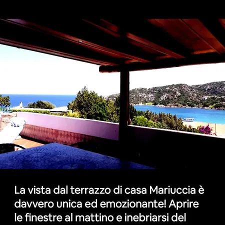 1 Minute Walk To The Beach-breathtaking Sea Views-private Parking-case Mariuccia 度假居 巴哈撒丁岛