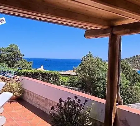 1 Minute Walk To The Beach-breathtaking Sea Views-private Parking-case Mariuccia Baja Sardinia